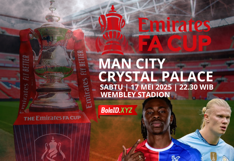 Prediksi Final FA Cup Man City vs Crystal Palace: Kado Terakhir Kevin De Bruyne