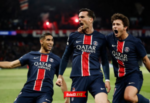 PSG kembali membuktikan solidnya tim saat Arsenal menyerang dibabak pertama