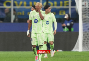 harapan treble Blaugrana musim ini kandas setelah kalah dari Inter Milan