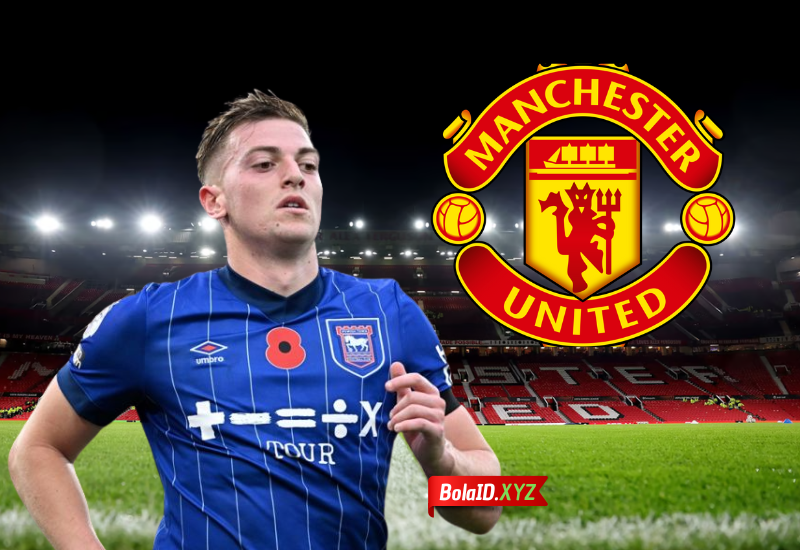 Liam Delap,striker milik Ipswich Masuk dalam Radar perburuan Manchester United di musim panas 2025 ini.