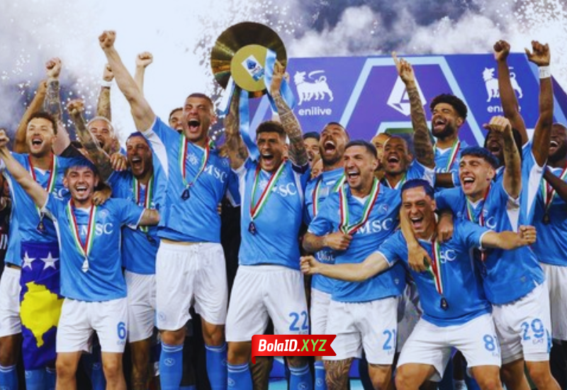 3 Fakta Keberhasilan Napoli Menjuarai Scudetto 2024/2025