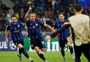 Inter Milan sukses unggul 2-0 di babak pertama Semifinal liga Champion 2025.