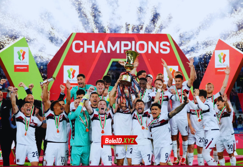 Hasil Pertandingan Final Coppa Italia 2025: Bologna Menang Tipis 1-0 atas AC Milan