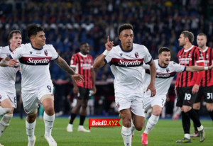 Gol tunggal Dan Ndoye di babak kedua menjadi penentu kemenangan Bologna