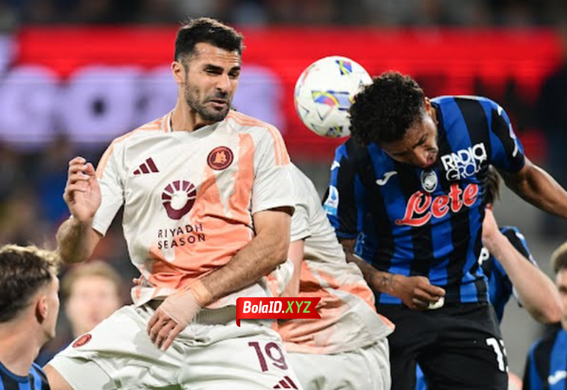 Hasil Pertandingan Liga Italia: Roma Kalah 1-2 dari Atalanta, Perebutan Tiket UCL Makin Sengit