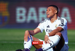 Reaksi Mbappe setelah gagal di La Liga musim 2024/2025